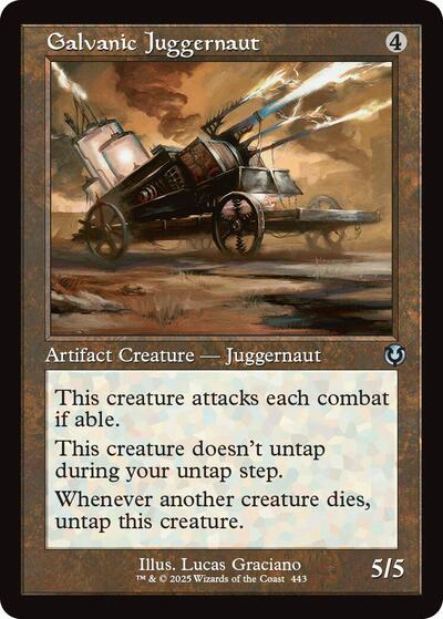 Galvanic Juggernaut Retro Frame