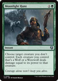 Moonlight Hunt - Innistrad Remastered - Magic: The Gathering card