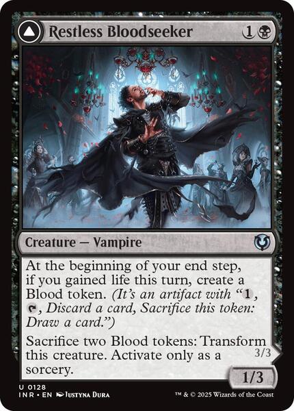 mtg blood token cards Decks & More Compatible with Magic The Gathering: Elite Rakdos Vampire Deck - Red Black - Very Powerful - Modern Legal - Custom Built - MTG Restless Bloodseeker - Innistrad Remastered