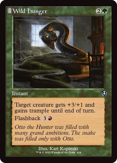 Wild Hunger Retro Frame