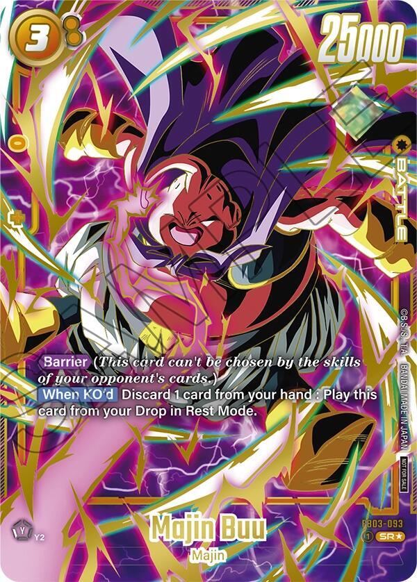 Majin Buu - FB03-093 - Tournament and Championship Promos - Dragon