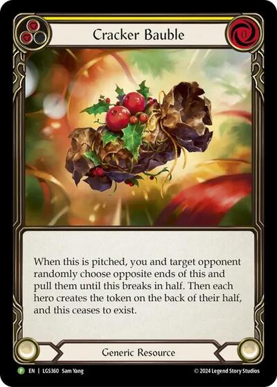 Cracker Bauble FUN016