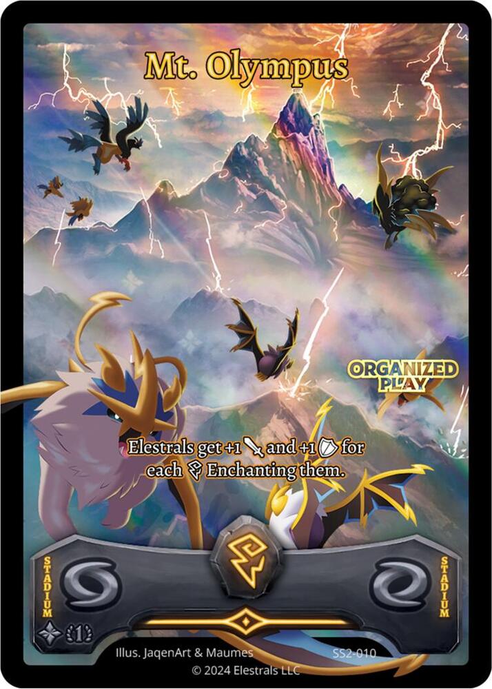 Mt. Olympus (Gold OP Stamp)