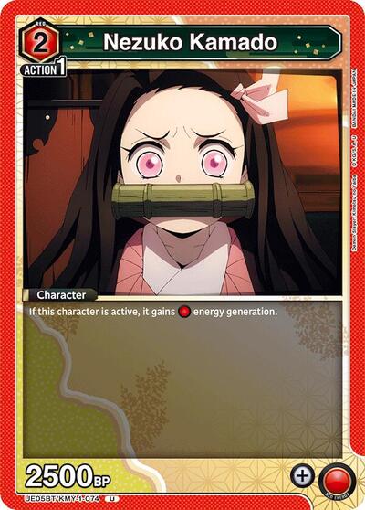 Nezuko Kamado (UE05BT/KMY-1-074) card