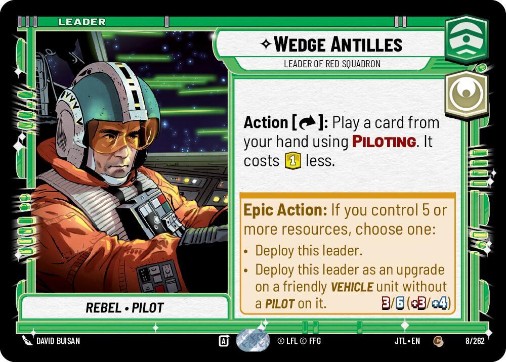 Wedge Antilles - Leader of Red Squadron - Jump to Lightspeed