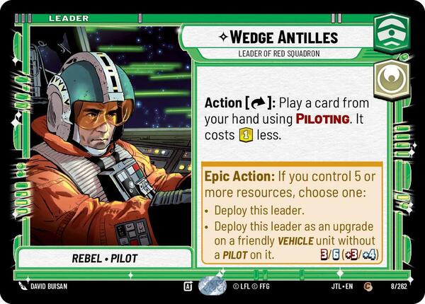 Wedge Antilles - Leader of Red Squadron - Jump to Lightspeed