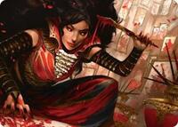 Blood Artist Art Card