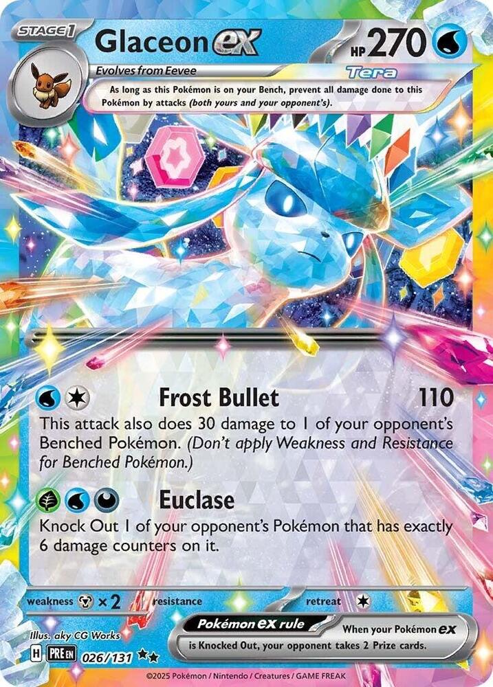 thumbnail image 2 of Flareon Ex - 014/131 - Double Rare - Pokemon Singles Scarlet  Violet Series Prismatic Evolutions 2 of 11