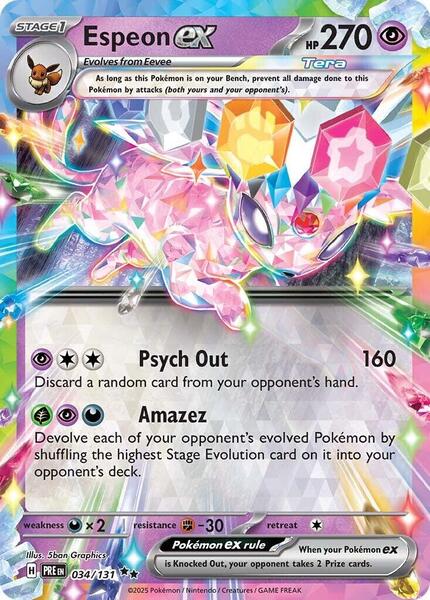 Espeon ex card image