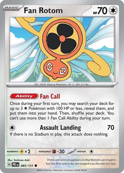 Fan Rotom - SV: Prismatic Evolutions - Pokemon - TCGplayer.com