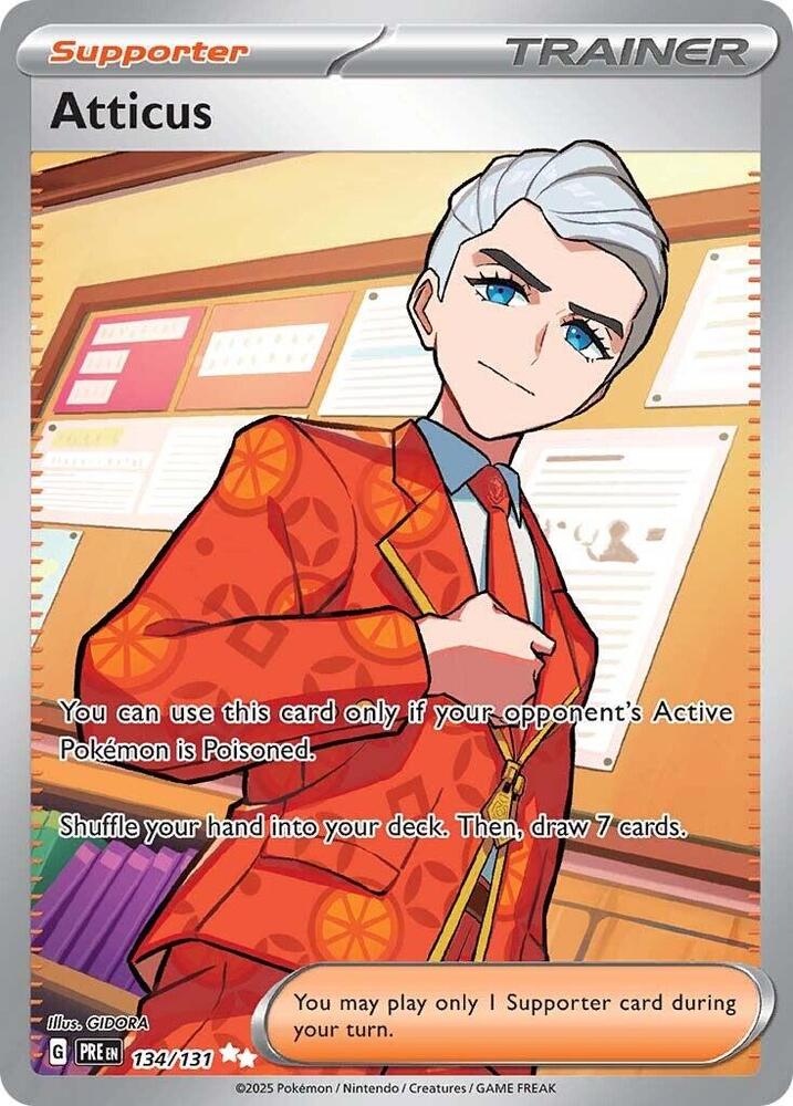 Atticus - 134/131 - SV: Prismatic Evolutions - Pokemon - TCGplayer.com