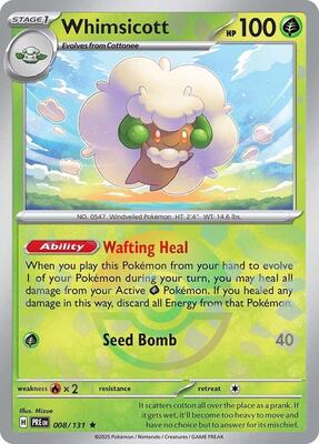 Whimsicott (Poke Ball Pattern)