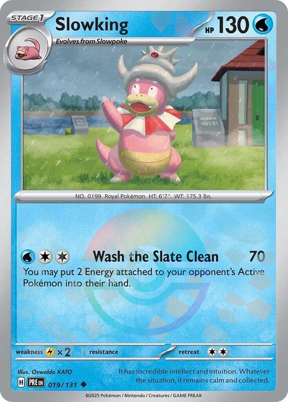 Slowking (Poke Ball Pattern) 019/131 from SV: Prismatic Evolutions