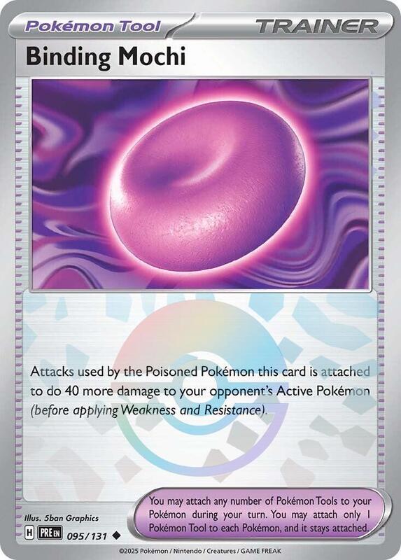 Binding Mochi (Poke Ball Pattern) 095/131 from SV: Prismatic Evolutions