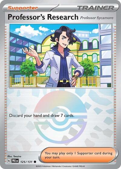 Professor's Research [Professor Sycamore] (Poke Ball Pattern)