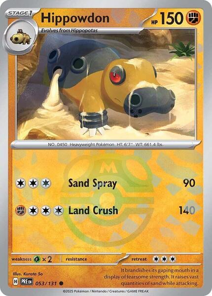 Hippowdon (Master Ball Pattern) card image