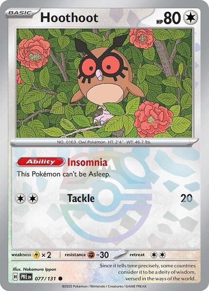 Hoothoot (Master Ball Pattern)