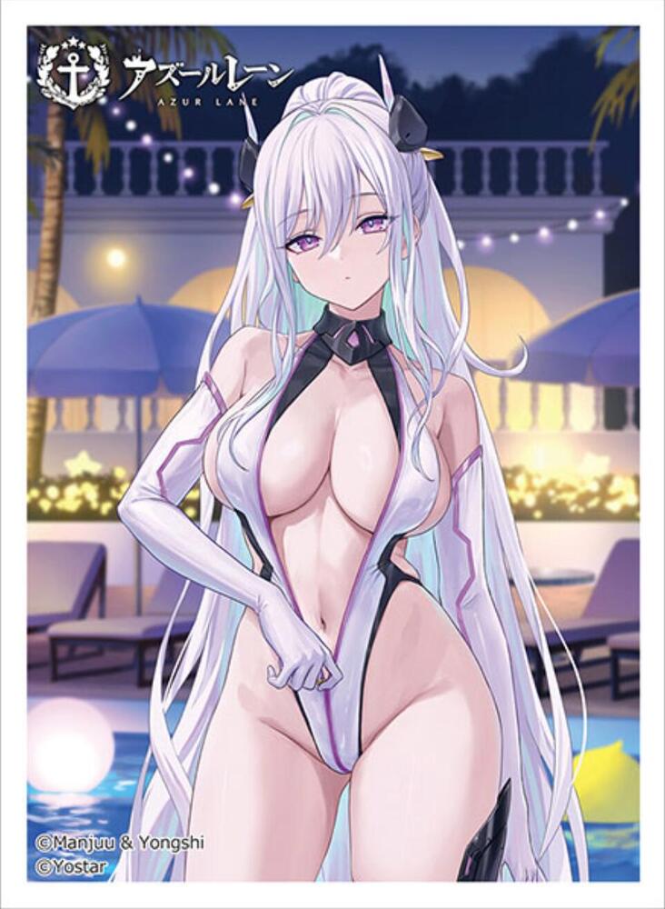 セクシーカード　　　メリノウール Azur Lane New Illustration Sleeve (Kearsarge / Night Pool) (65