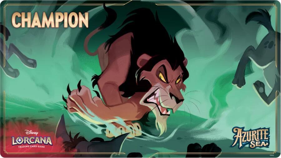 Disney Lorcana: Scar - Heartless Hunter Playmat (Champion