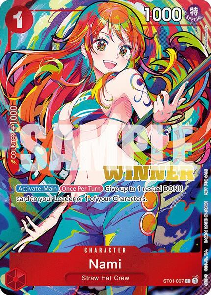 ◆180枚◆ワンピース　トレーディングカード　カード　レア　非売品　コラボ Nami (2025 New Year Event Winner) - One Piece Promotion Cards