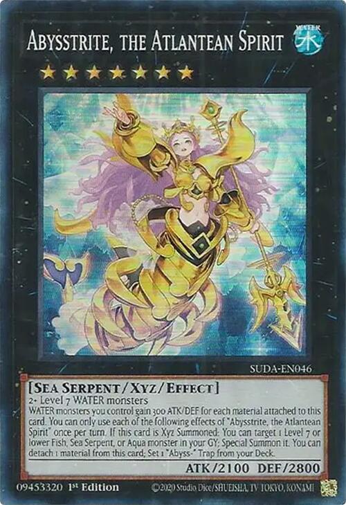 Abysstrite, the Atlantean Spirit - Supreme Darkness - YuGiOh