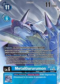 MetalGarurumon (Omnimon Binder Set) - Secret Crisis