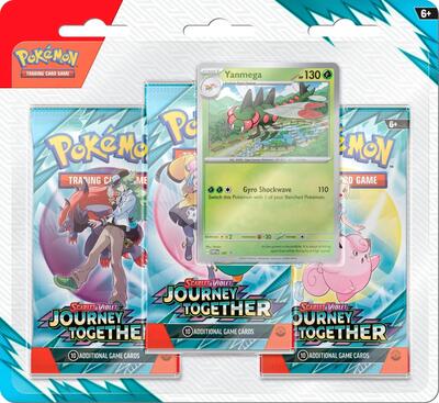 Journey Together 3 Pack Blister [Yanmega]