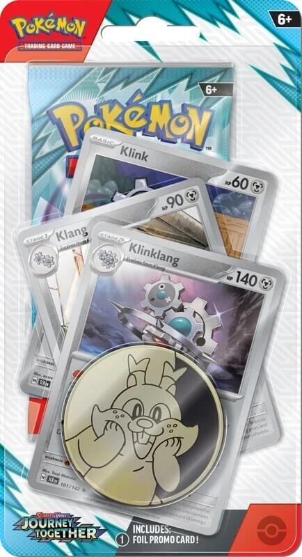 ★シロ★ポケットモンスター　セット Journey Together Premium Checklane Blister [Klinklang] - SV09