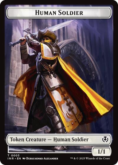 Human Soldier 0003 Clue Double Sided Token