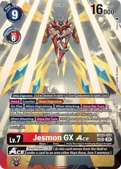 Jesmon GX ACE (Textured) Release Special Booster 2.5 card price