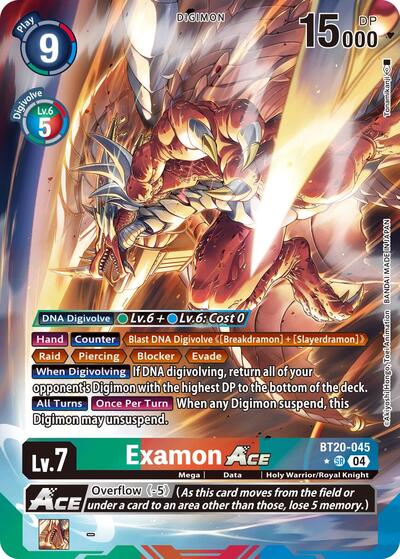 Examon ACE (Alternate Art) Release Special Booster 2.5 card price