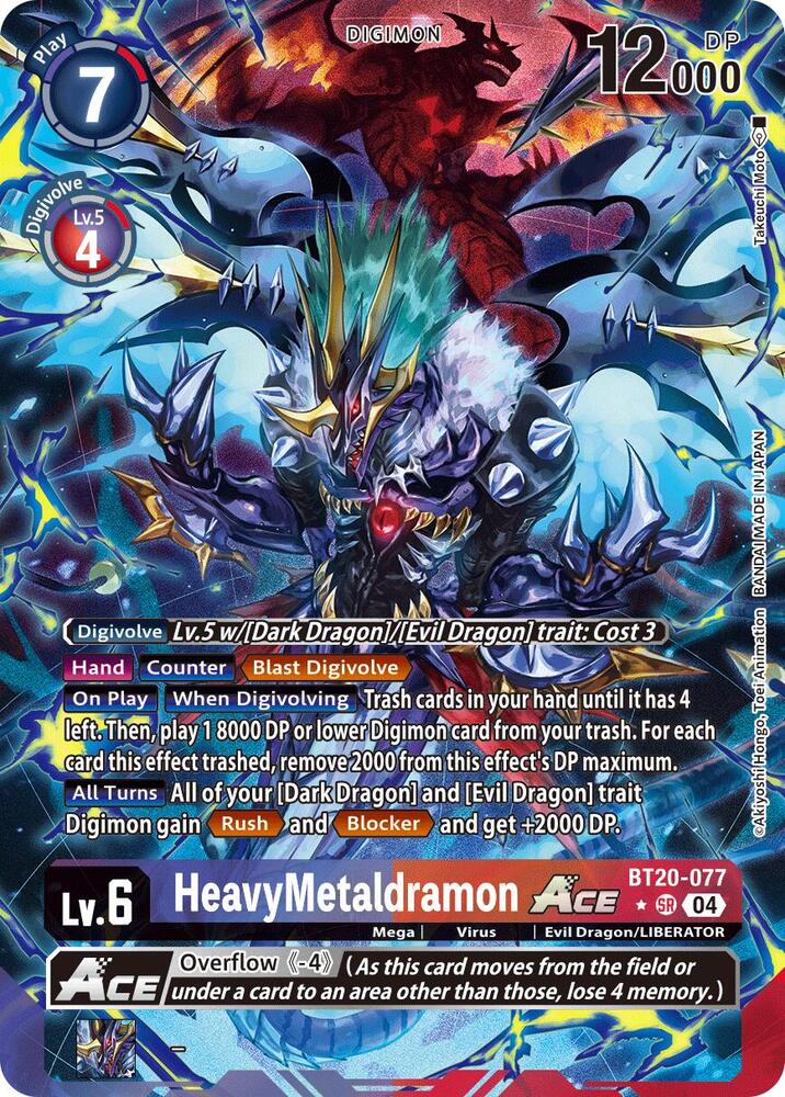 HeavyMetaldramon ACE (Alternate Art) - Release Special Booster 2.5