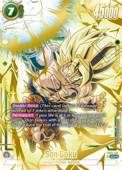Son Goku - FB05-119 (Super Alternate Art) New Adventure card price