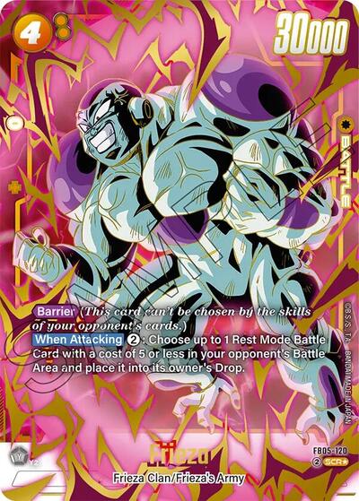 Frieza - FB05-120 (Alternate Art) New Adventure card price