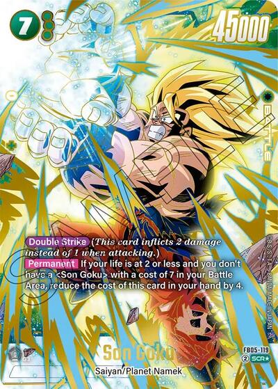 Son Goku - FB05-119 (Alternate Art) New Adventure card price