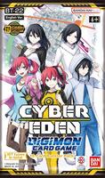 CYBER EDEN 215パック Cyber Eden Booster Pack - Cyber Eden - Digimon Card Game