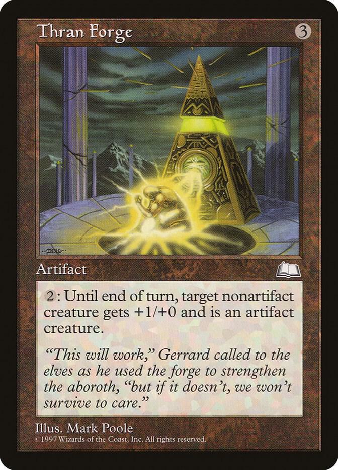 Thran Forge - Weatherlight - Magic: The Gathering Thran Forge - Weatherlight - Magic: The Gathering