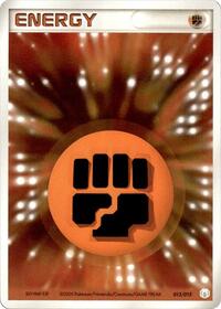 Basic Fighting Energy #013/015 from Gift Box Mew - Lucario (Lucario Quarter Deck) Pokemon card image