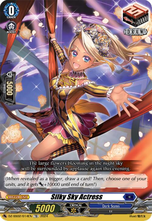 Silky Sky Actress Price & Card Details — DZ-SS02: Stride Deckset