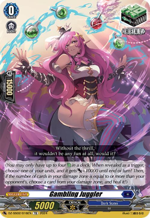 Gambling Juggler - DZ-SS02: Stride Deckset -Harri- - Cardfight