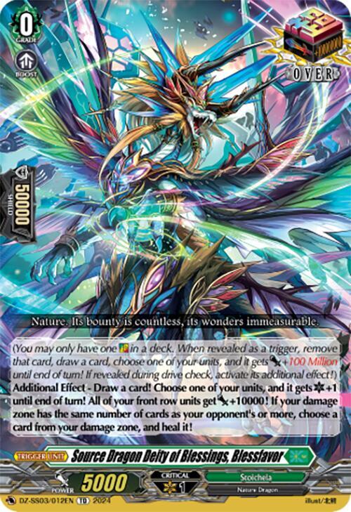 Source Dragon Deity of Blessings Blessfavor Price & Card Details