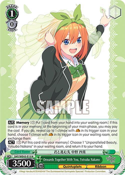 Onwards Together With You, Yotsuba Nakano - The Quintessential