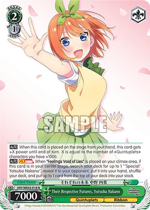 yotsuba Their Respective Futures, Yotsuba Nakano - The Quintessential