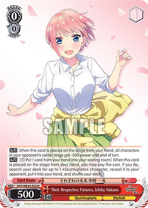 Their Respective Futures, Ichika Nakano