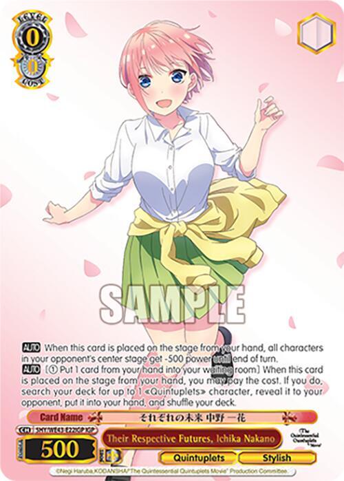 Their Respective Futures, Ichika Nakano (IGP)