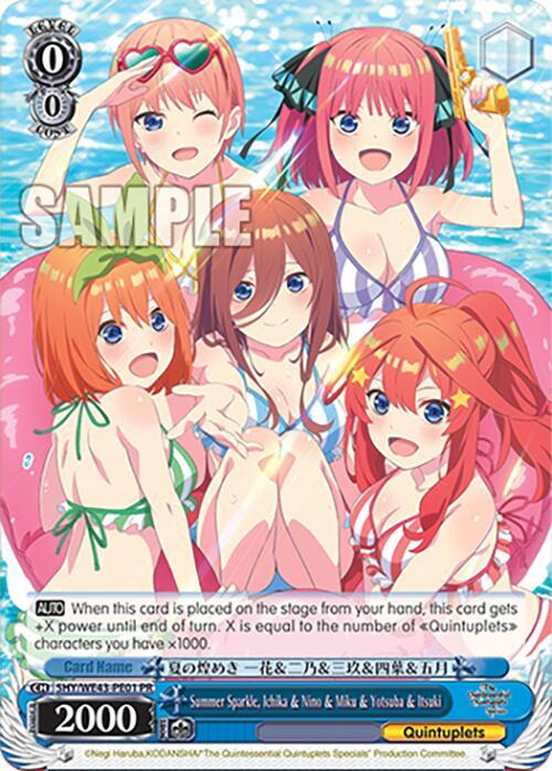 Summer Sparkle, Ichika & Nino & Miku & Yotsuba & Itsuki (PR) - The