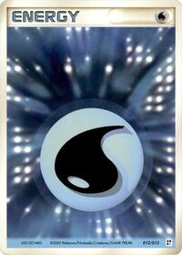 Basic Water Energy 012/015 #012/015 from Water Quick Construction Pack Pokemon card image