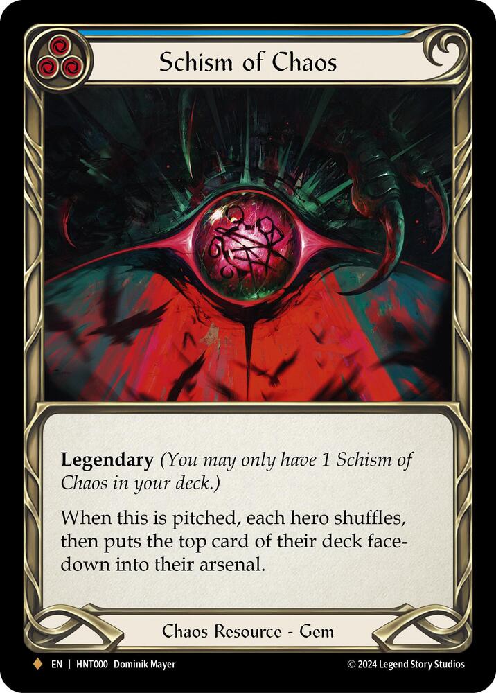 Schism of Chaos - The Hunted - Flesh and Blood TCG - TCGplayer.com