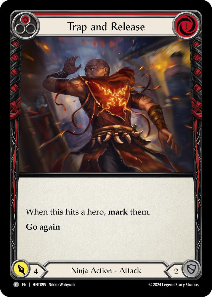 Trap and Release (Red) - The Hunted - Flesh and Blood TCG