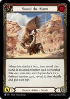 Sound the Alarm (Red) - The Hunted - Flesh and Blood TCG
